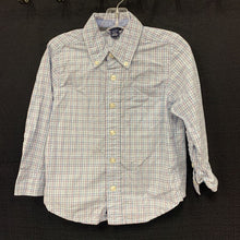 Load image into Gallery viewer, Gingham button down shirt
