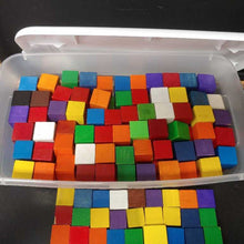 Load image into Gallery viewer, Wooden cube manipulatives
