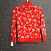 Load image into Gallery viewer, Floral half zip sweatshirt
