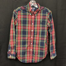Load image into Gallery viewer, plaid button down shirt

