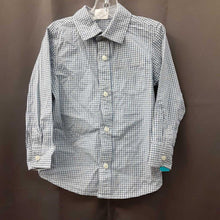 Load image into Gallery viewer, Plaid collared button up shirt
