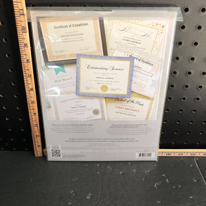 15ct foil certificates