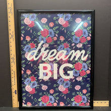 Load image into Gallery viewer, &quot;Dream Big&quot; Wall picture
