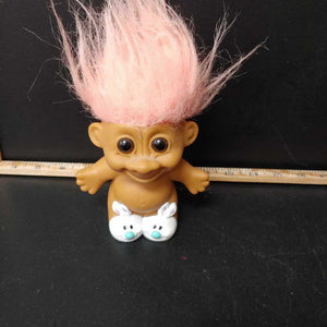 Vintage Trolls doll w/bunny shoes