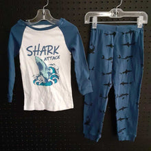 Load image into Gallery viewer, 2pc &quot;Shark Attack&quot; sleepwear
