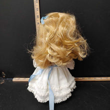 Load image into Gallery viewer, Collectible vintage doll w/apron dress

