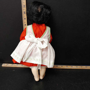 Collectible vintage Doll w/apron dress