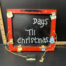 Load image into Gallery viewer, _ Days till Christmas sign
