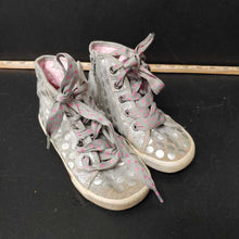 Load image into Gallery viewer, Girls high top sneakers
