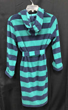 Load image into Gallery viewer, Hooded striped robe
