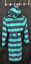 Load image into Gallery viewer, Hooded striped robe

