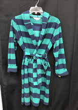 Load image into Gallery viewer, Hooded striped robe
