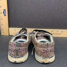 Load image into Gallery viewer, Girls Sparkle Glitter Lace Up Sneaker
