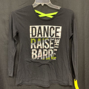"Dance raise the barre" top