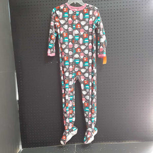 Hot chocolate zip up sleepwear