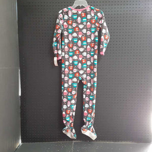 Hot chocolate zip up sleepwear