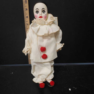 Vintage Collectible Pierrot collection french clown doll