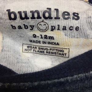 2pc Construction vehicle sleepwear
