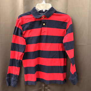Striped polo shirt