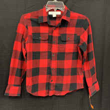 Load image into Gallery viewer, Plaid Button Down Shirt
