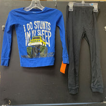 Load image into Gallery viewer, 2pc &quot;I do my own stunts&quot; sleepwear
