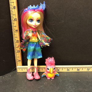 Peeki Parrot Doll w/Sheeny