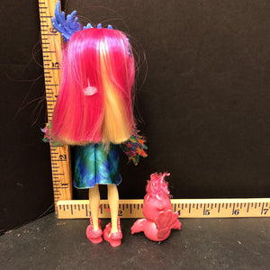 Peeki Parrot Doll w/Sheeny
