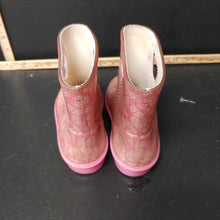Load image into Gallery viewer, Girls butterfly rain boots
