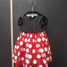 Load image into Gallery viewer, Girls Minnie mouse dress w/ears
