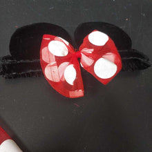 Load image into Gallery viewer, Girls Minnie mouse dress w/ears
