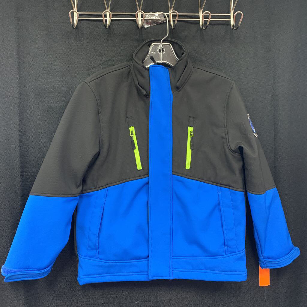 Boys zip/velcro winter jacket