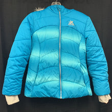 Load image into Gallery viewer, Girls hooded winter jacket
