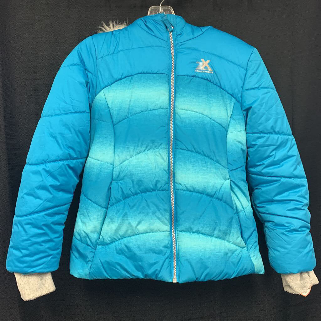 Girls hooded winter jacket