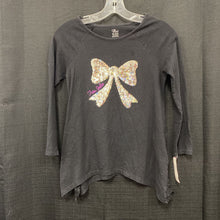 Load image into Gallery viewer, Sequin ribbon top &quot;tres Jolie&quot; top

