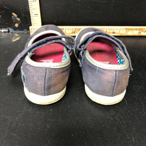 Girls floral velcro shoes