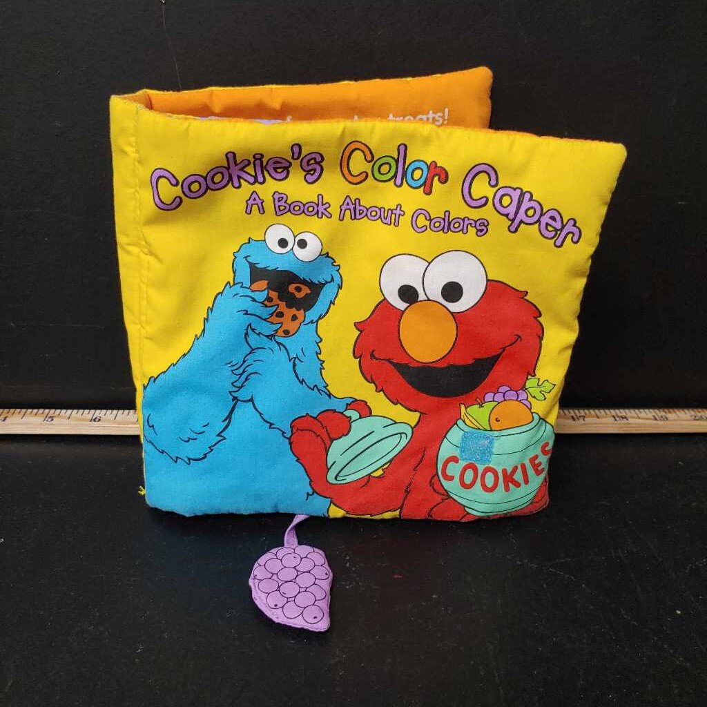 Cookies color caper soft play book