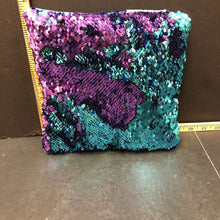 Load image into Gallery viewer, Reverse sequin pillow
