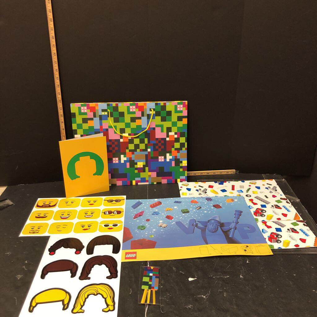 Lego gift bag set