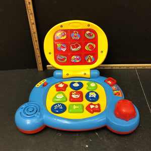 Baby's learning laptop computer battery operated