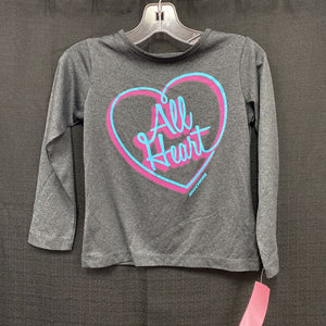 "All heart" Athletic Top