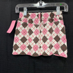 Diamond pattern skirt