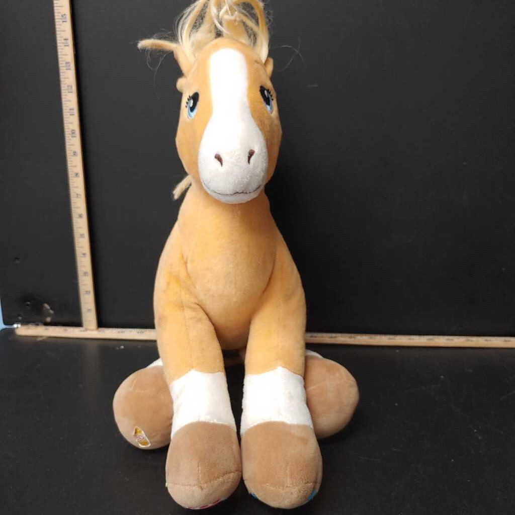 Palomino Plush pony