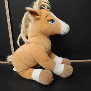 Palomino Plush pony