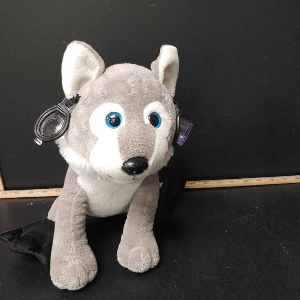 plush wolf