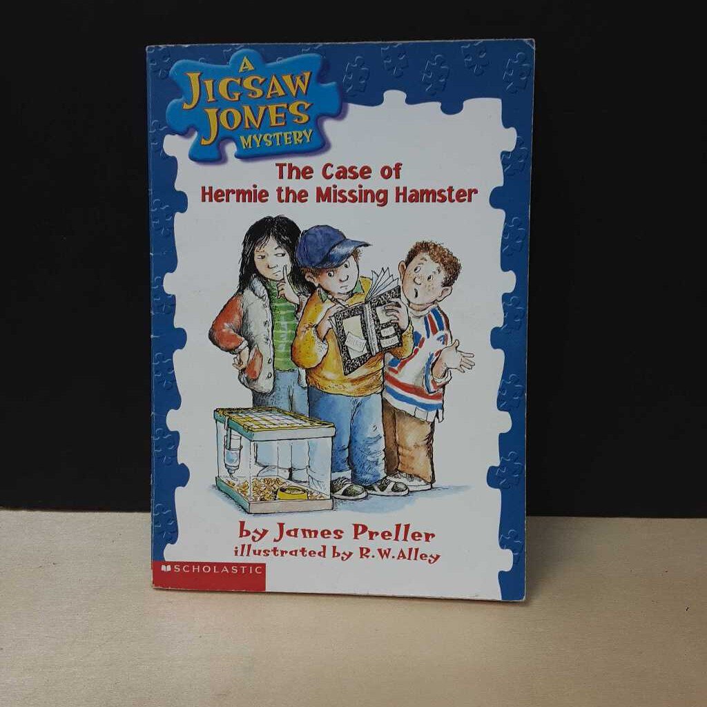 The Case of Hermie the Missing Hamster (Jigsaw Jones) (James Preller) -series