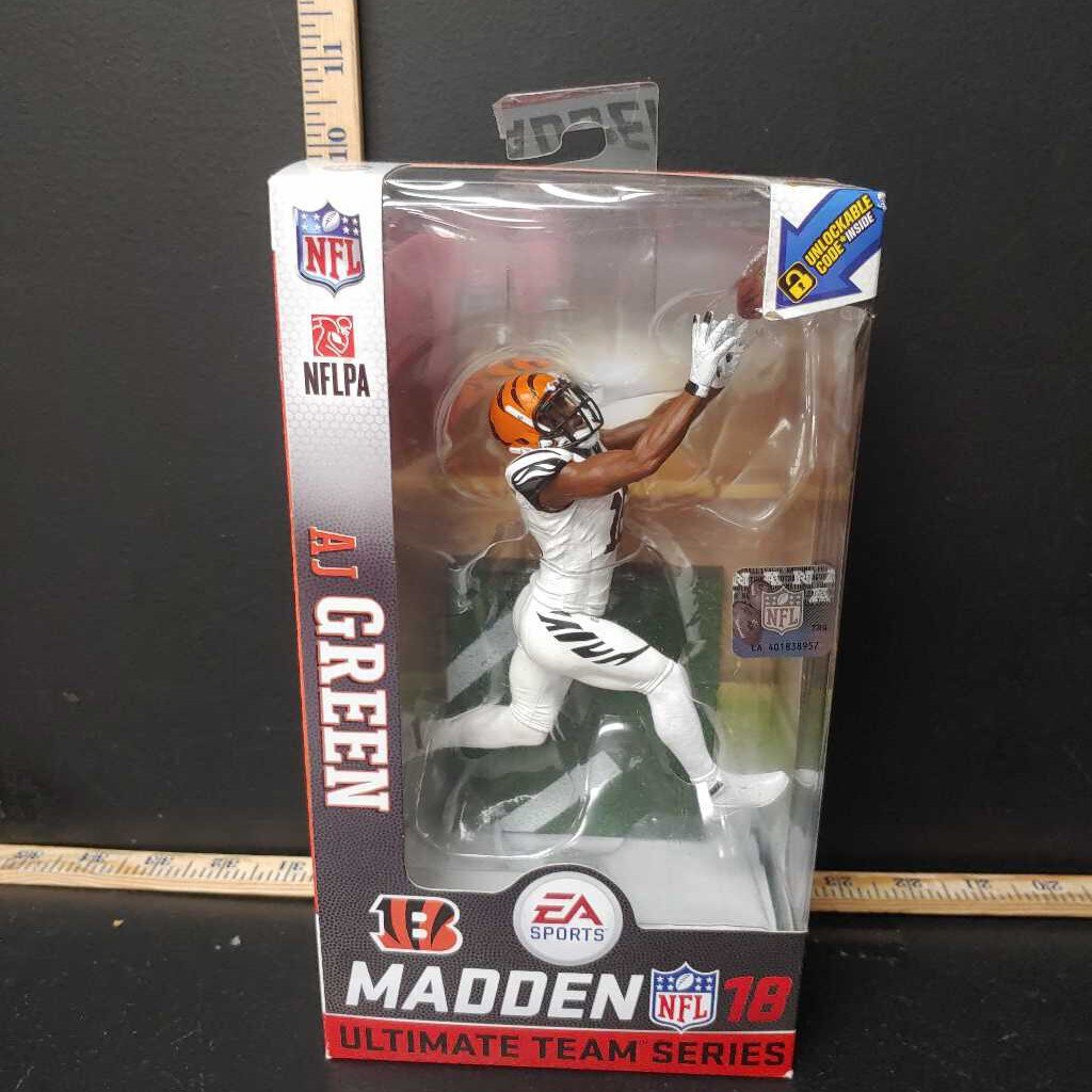 Madden NFL football 18 AJ Green Cincinnati Bengals Series 1 Collectibl –  Encore Kids Consignment