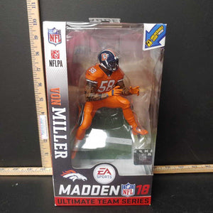 Madden Sports Von Miller 18 Ultimate Team Series 1 Collectible NFL Football