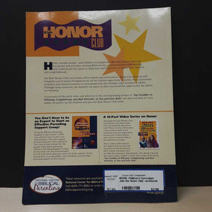 Children's Curriculum: Join the Honor Club -workbook