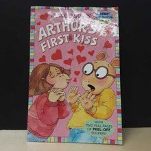 Load image into Gallery viewer, Arthur&#39;s First Kiss (Marc Brown) (Step Into Reading) -reader
