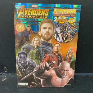 Avengers Infinity War Coloring Book -activity